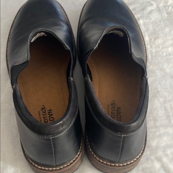 Naot Men's Black Leather Shoes size 10.5 - Picture 7 of 7